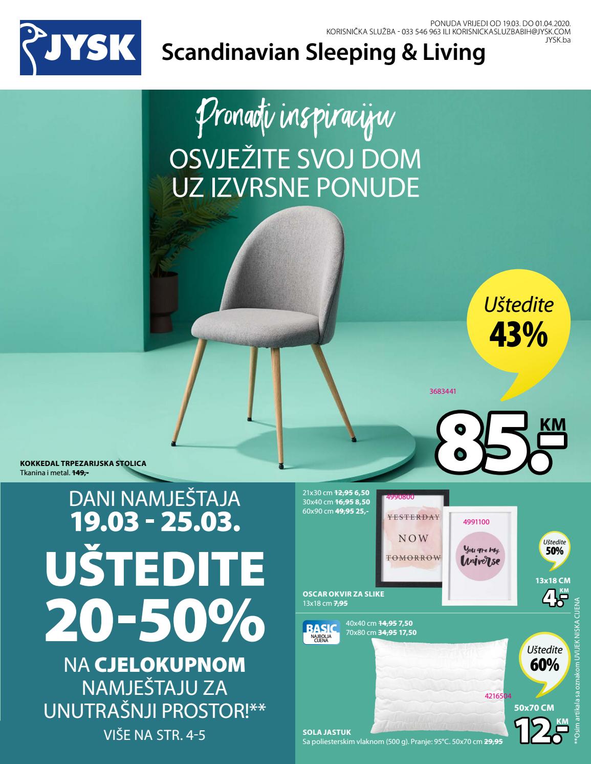 JYSK BiH katalog od 19.03.01.04.2020.. by Catalog.hr Issuu