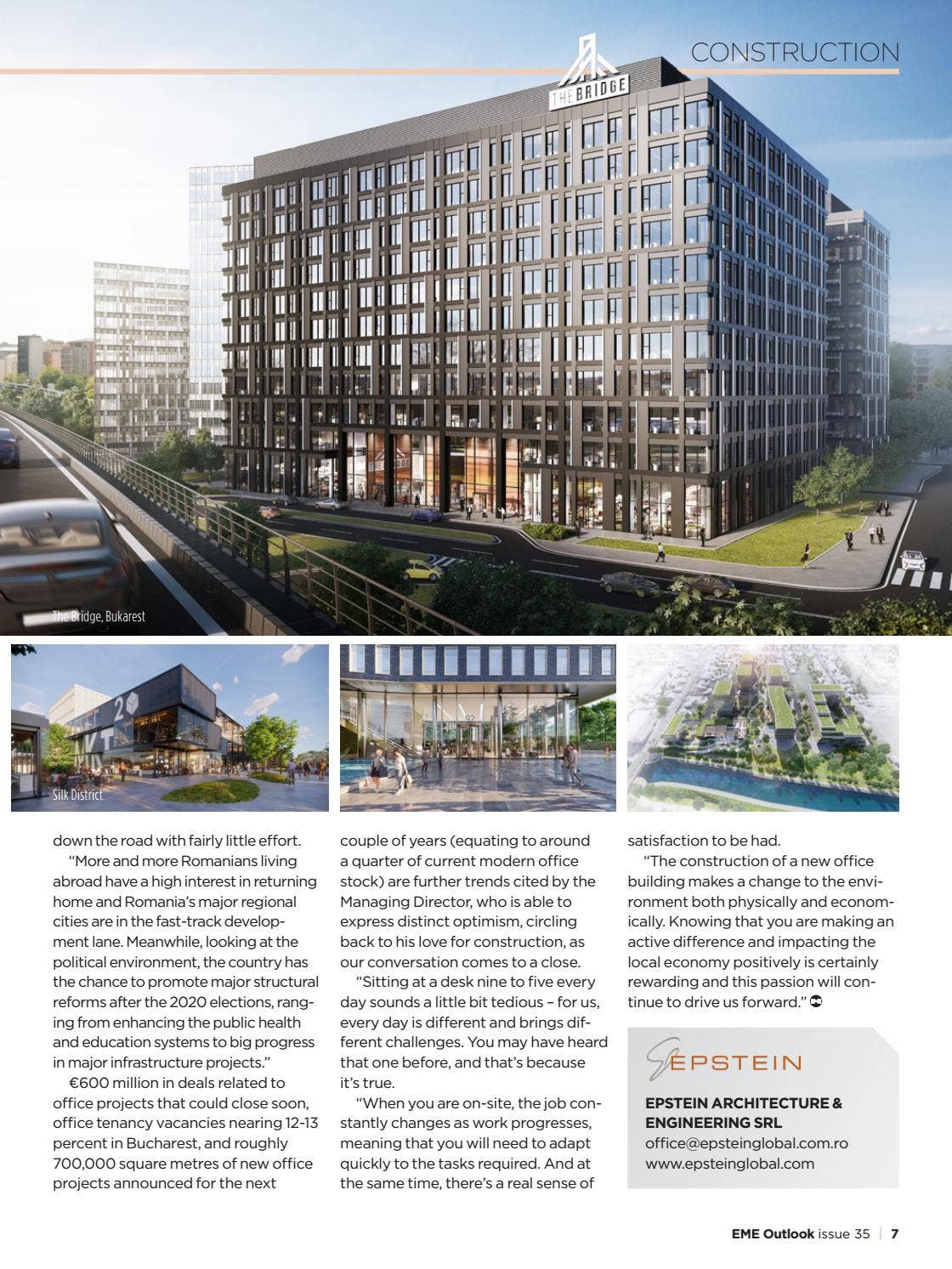 Feinstein Building Epstein Architecture & Engineering by Outlook Publishing - Issuu