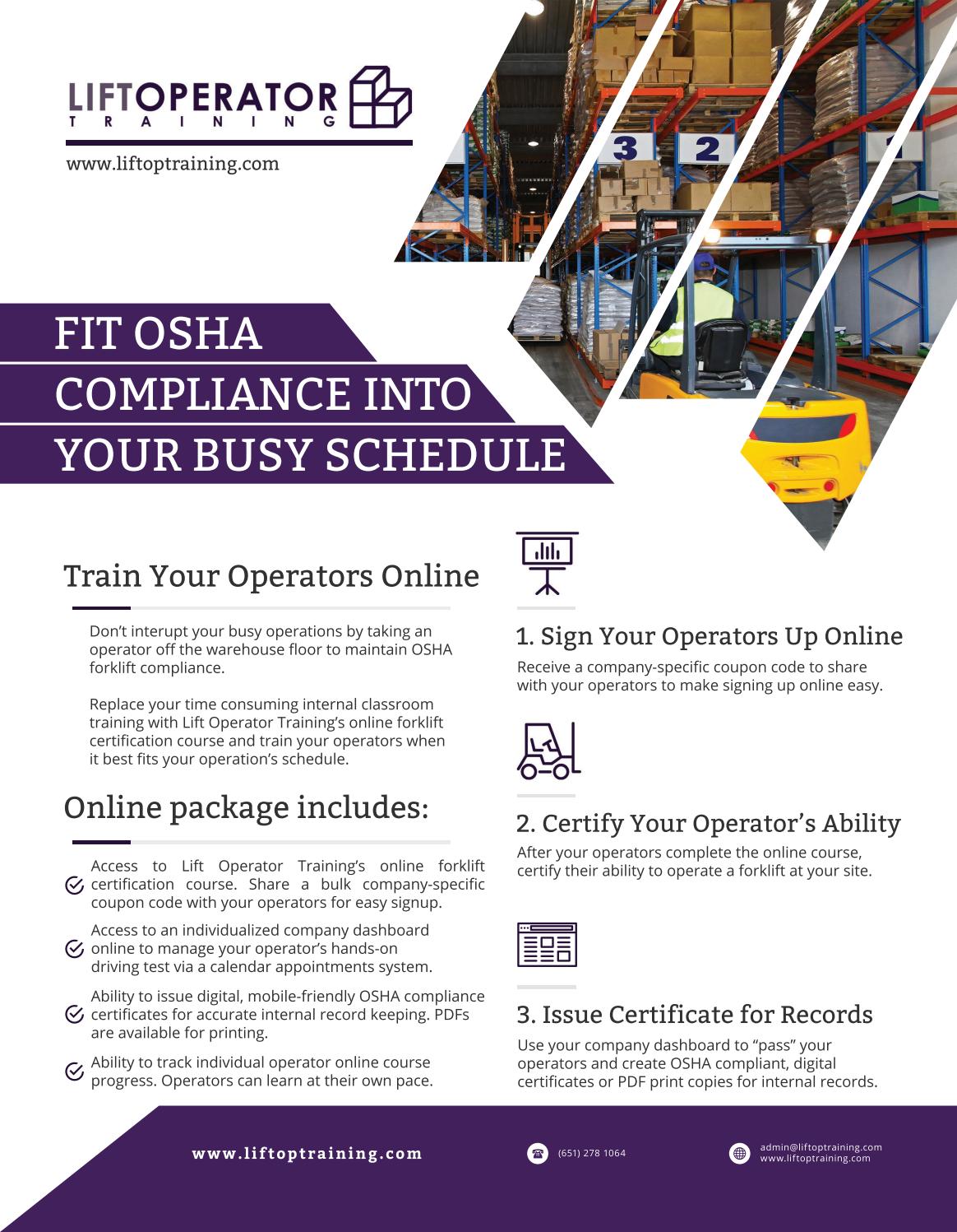 Lift Operator Internal Training by HercULift Inc. Issuu