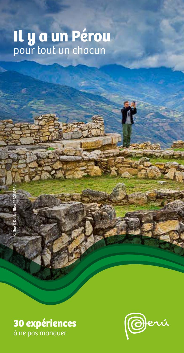 30 expériences à ne pas manquer by Visit Peru Issuu
