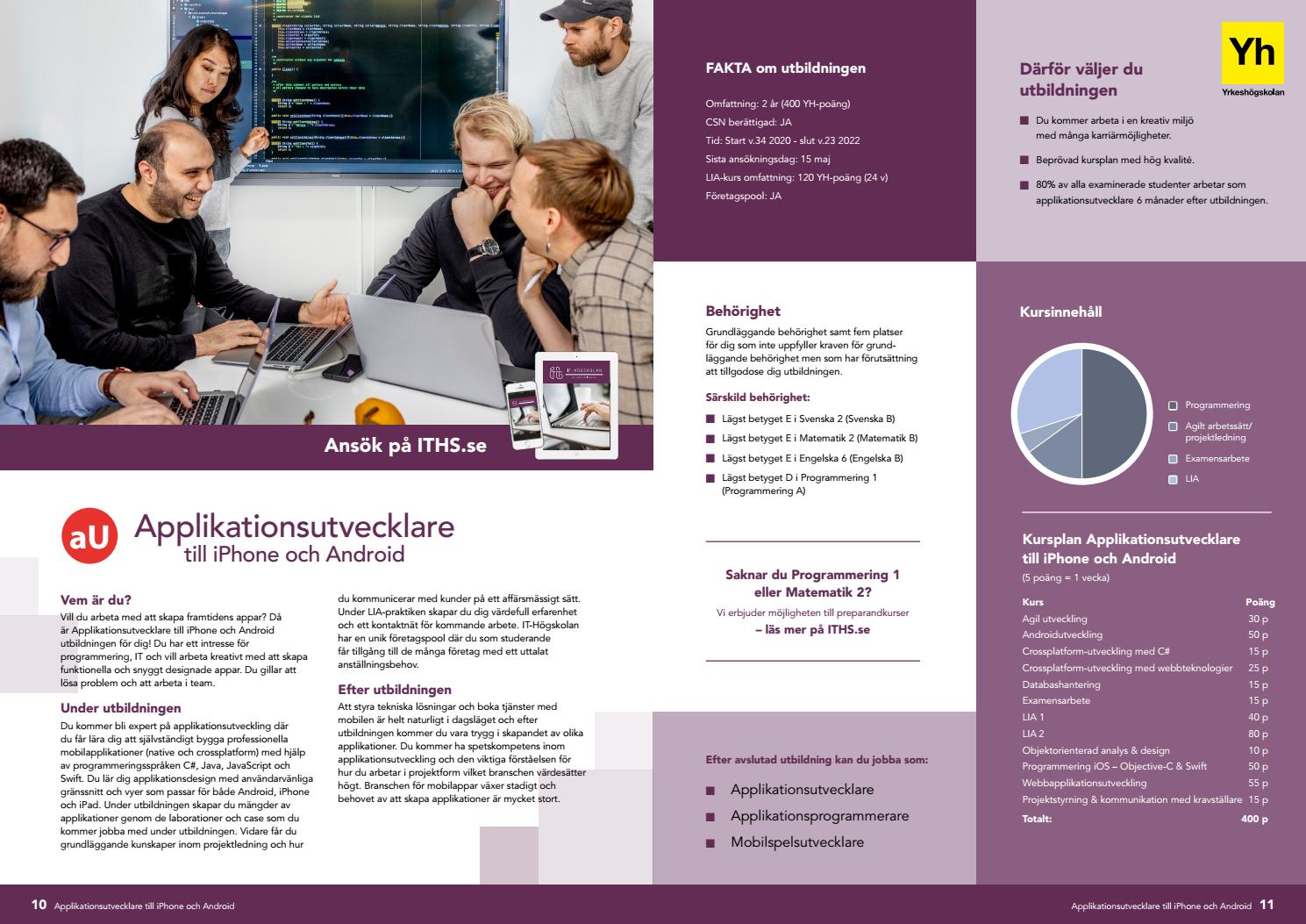Applikationsutvecklare till iPhone och Android - IT-Högskolan by IT ...
