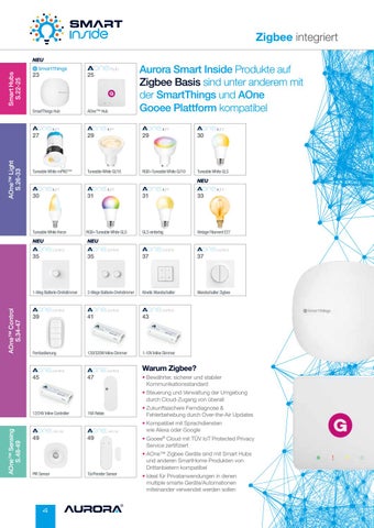Aurora Lighting 灯饰目录 · Aurora Trade 德文 - 2020 第 6 页