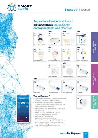 Aurora Lighting 灯饰目录 · Aurora Trade 德文 - 2020 第 7 页