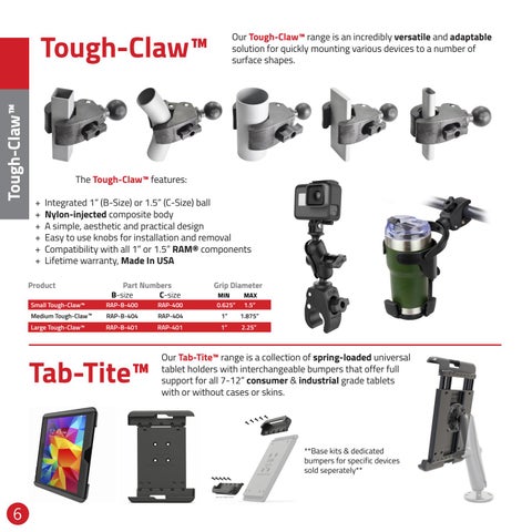 What Are RAM® Mounts? 第 8 页