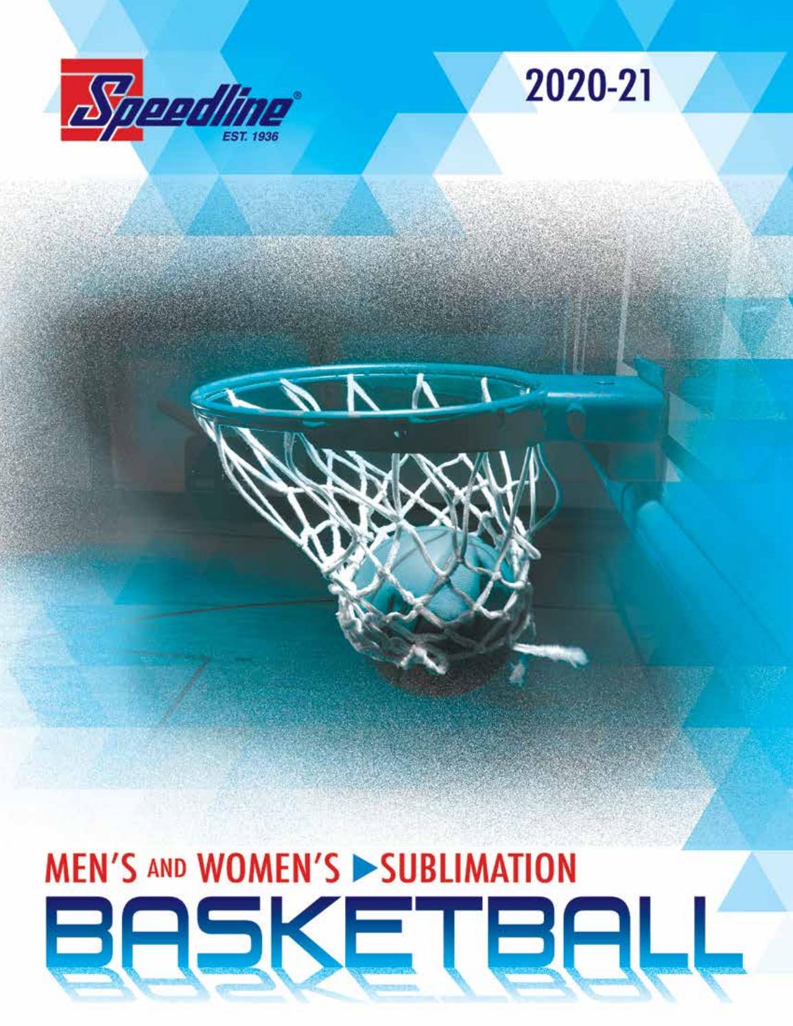 2020 Sublimated Basketball Catalog by Speedline Team Sports Issuu