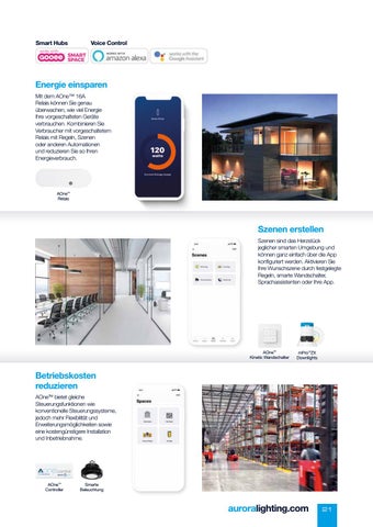 Aurora Lighting 灯饰目录 · Aurora Trade 德文 - 2020 第 23 页