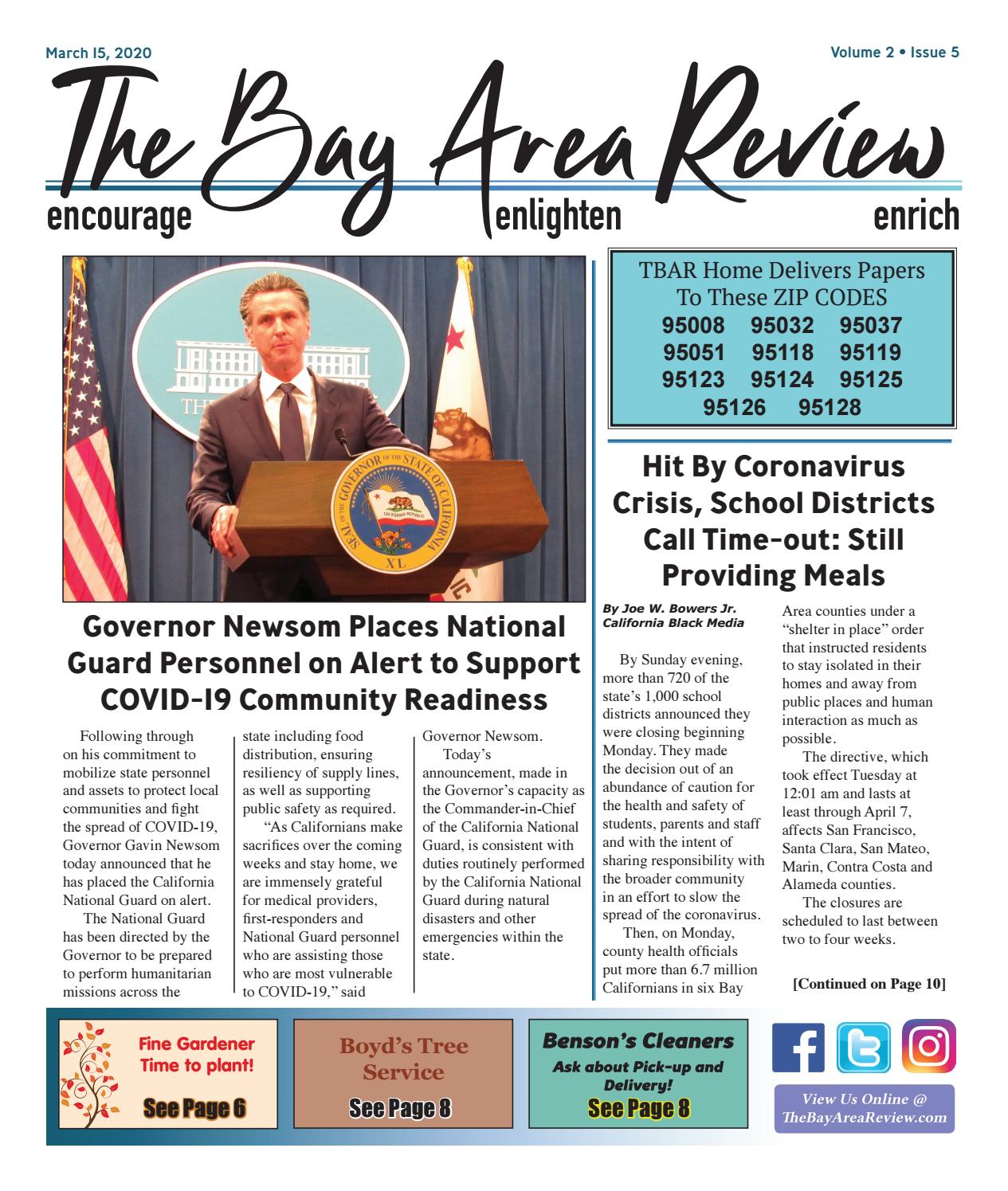 The Bay Area Review, March 15, 2020 by The Bay Area Review Issuu