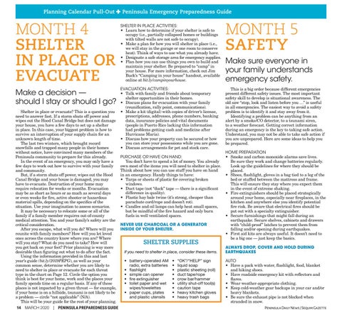 Special Sections - Peninsula Emergency Preparedness 指南 2020 第 14 页