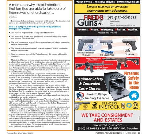 Special Sections - Peninsula Emergency Preparedness 指南 2020 第 23 页