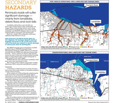 Special Sections - Peninsula Emergency Preparedness 指南 2020 第 6 页