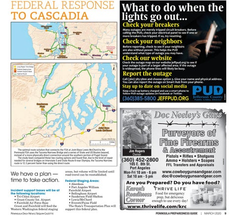 Special Sections - Peninsula Emergency Preparedness 指南 2020 第 9 页