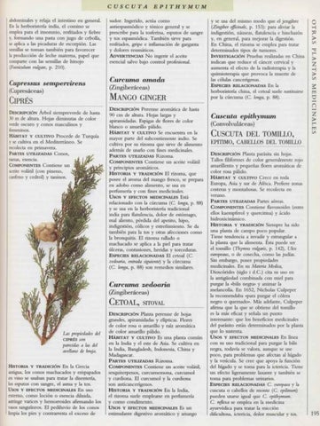ENCICLOPEDIA DE LAS PLANTAS MEDICINALES by Art Cárdenas - Issuu