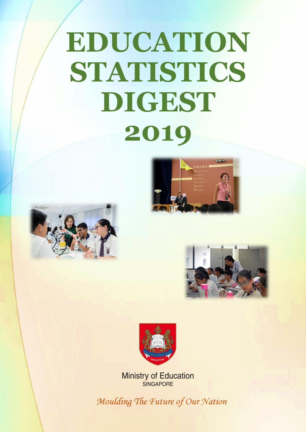 MOE Education Statistic Digest 2019 by SINDA Issuu