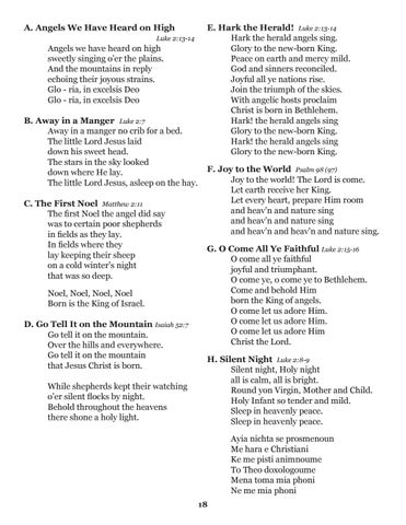 Chapel Program 第 18 页