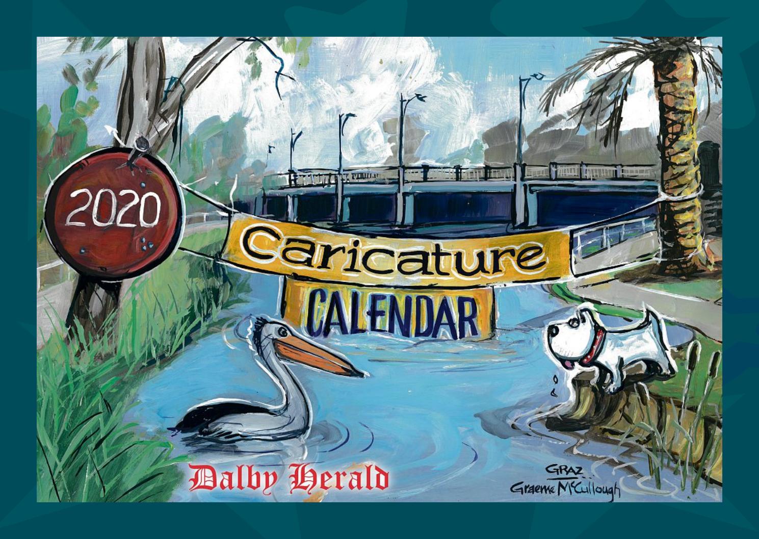 Dalby Herald Caricature Calendar 2020 by News Corp Custom Publishing