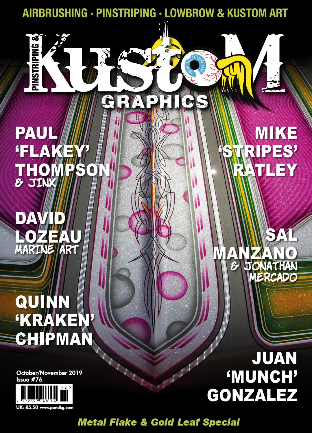 Pinstriping Kustom Graphics Magazine 76 By Pkg Publishing Limited Issuu