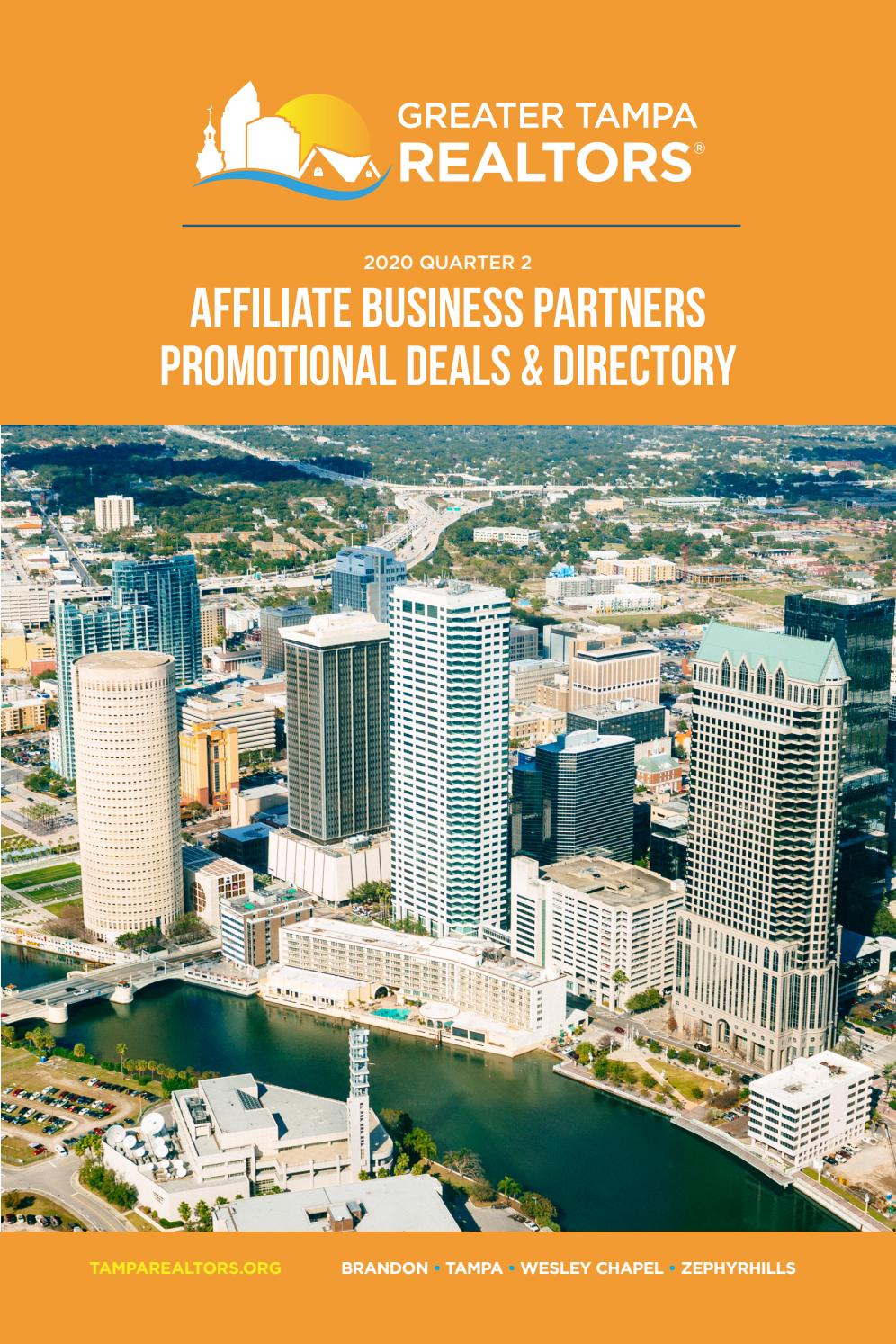 2020 Q2 Affiliate Business Partners Promotional Deals