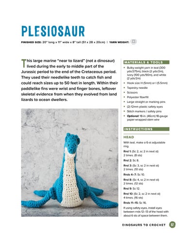 Dinosaurs to Crochet ( 预览 ) 第 20 页