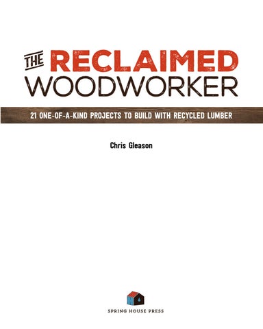 The Reclaimed Woodworker ( 预览 ) 第 3 页