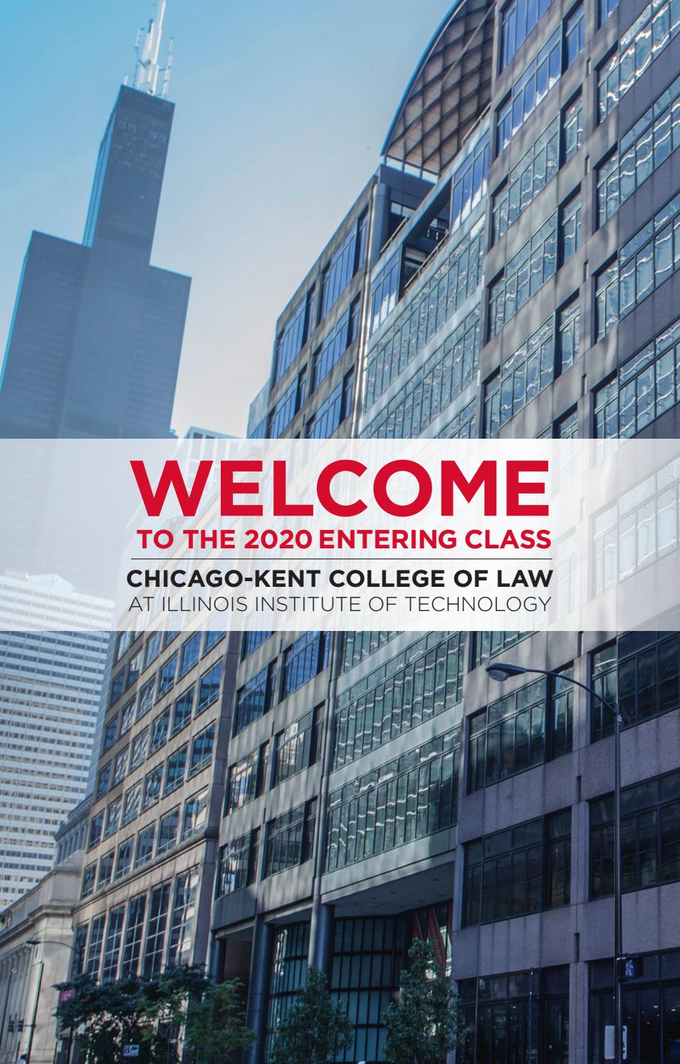 to ChicagoKent 2020 by ChicagoKent College of Law Issuu