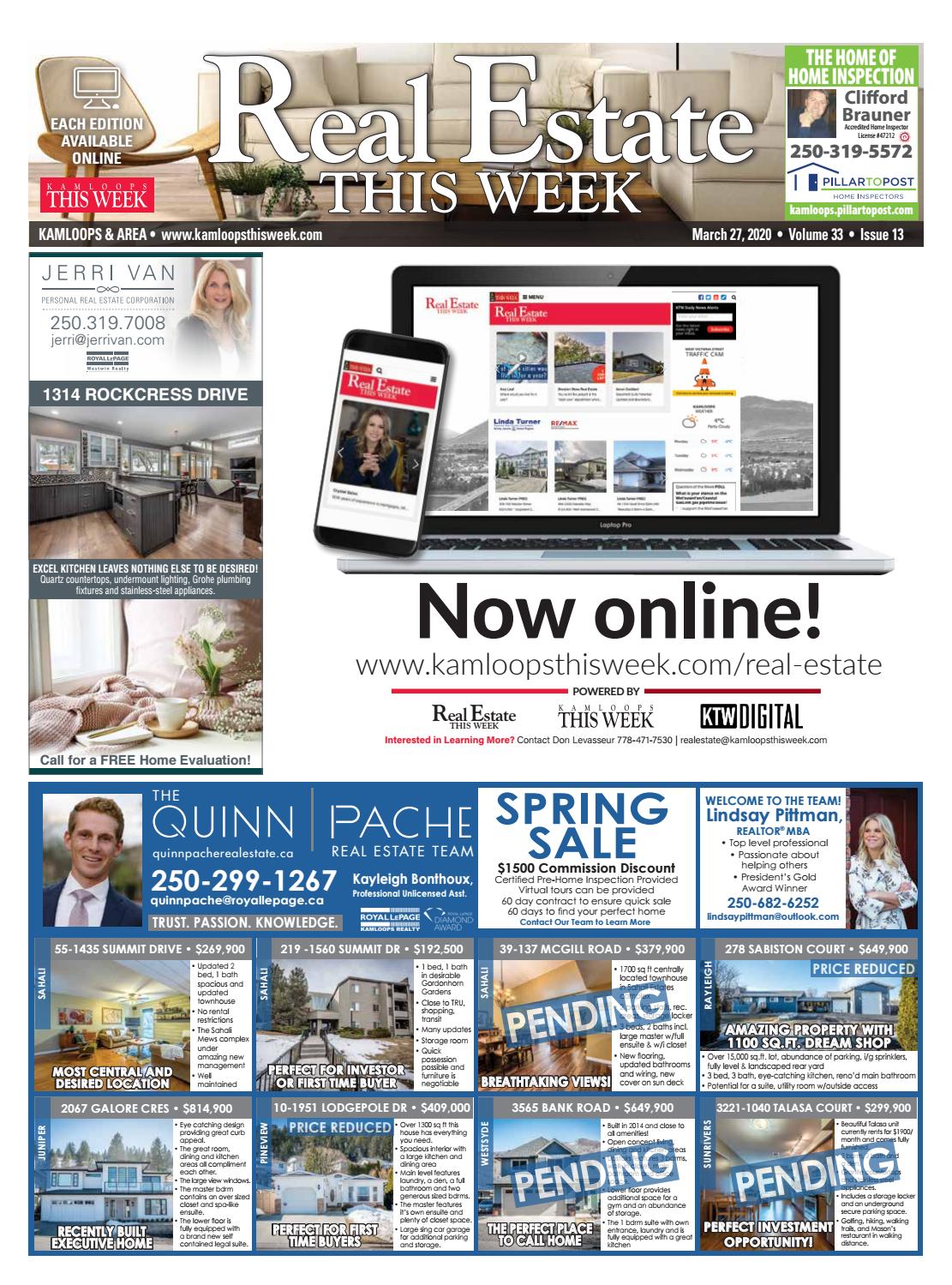 Kamloops Real Estate, March 27, 2020 by KamloopsThisWeek Issuu