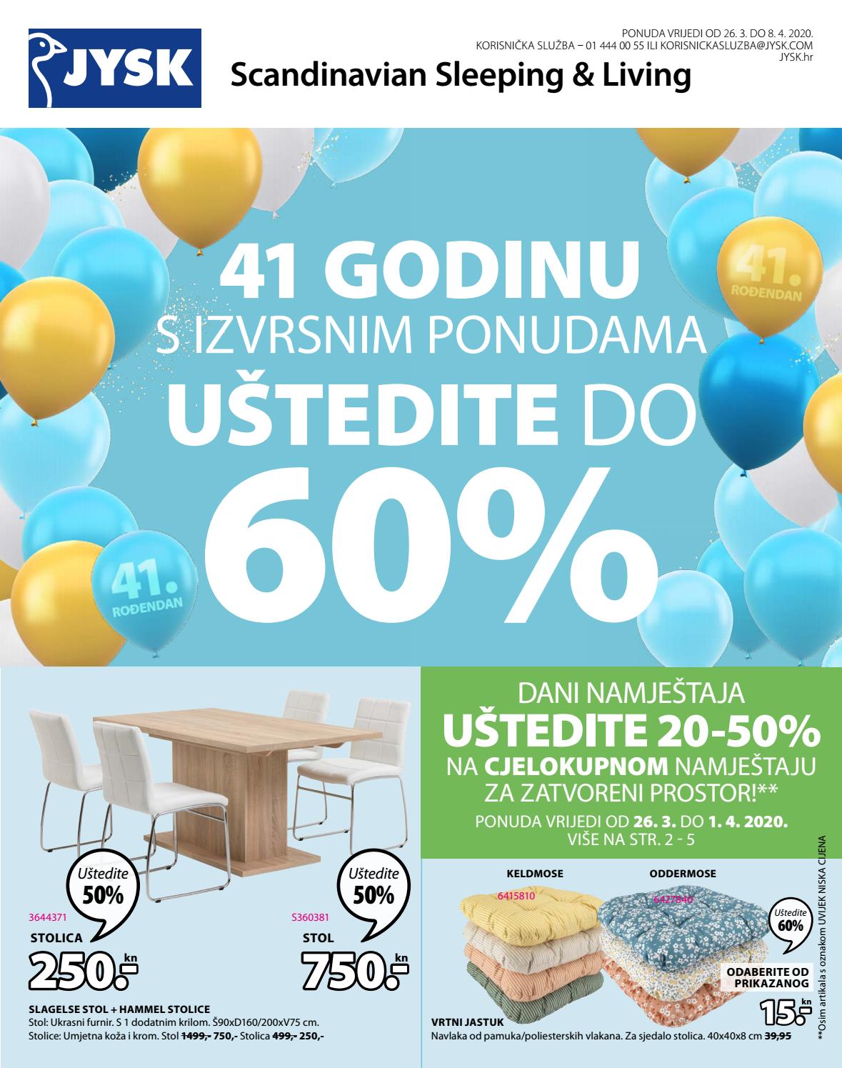 JYSK HR katalog od 26.03.08.04.2020.. by Catalog.hr Issuu