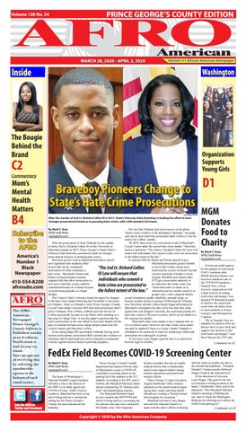 Pg County 3 27 2020 By The Afro American Issuu