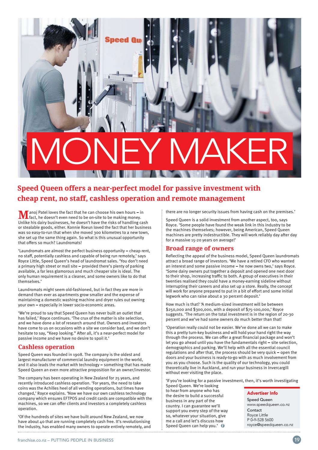 Franchise New Zealand Year 29 Issue 01 Autumn 2020 by Franchise New