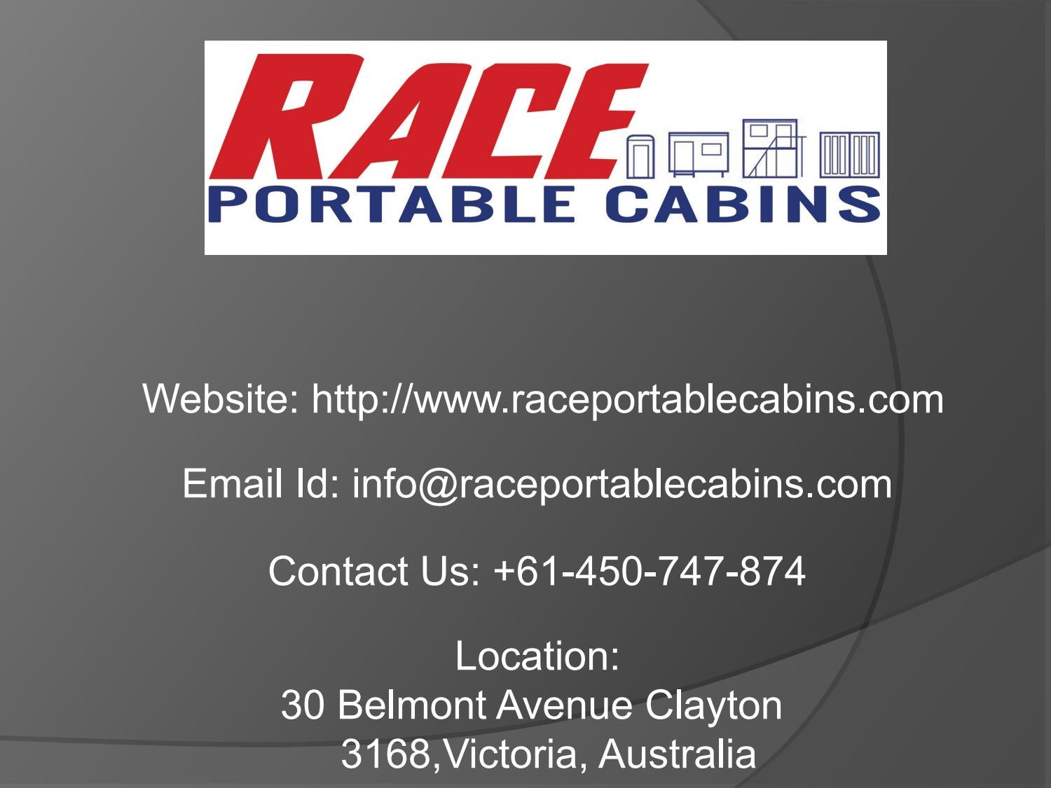 Luxury Portable Granny Flats for Rent in Australia by raceportable Issuu