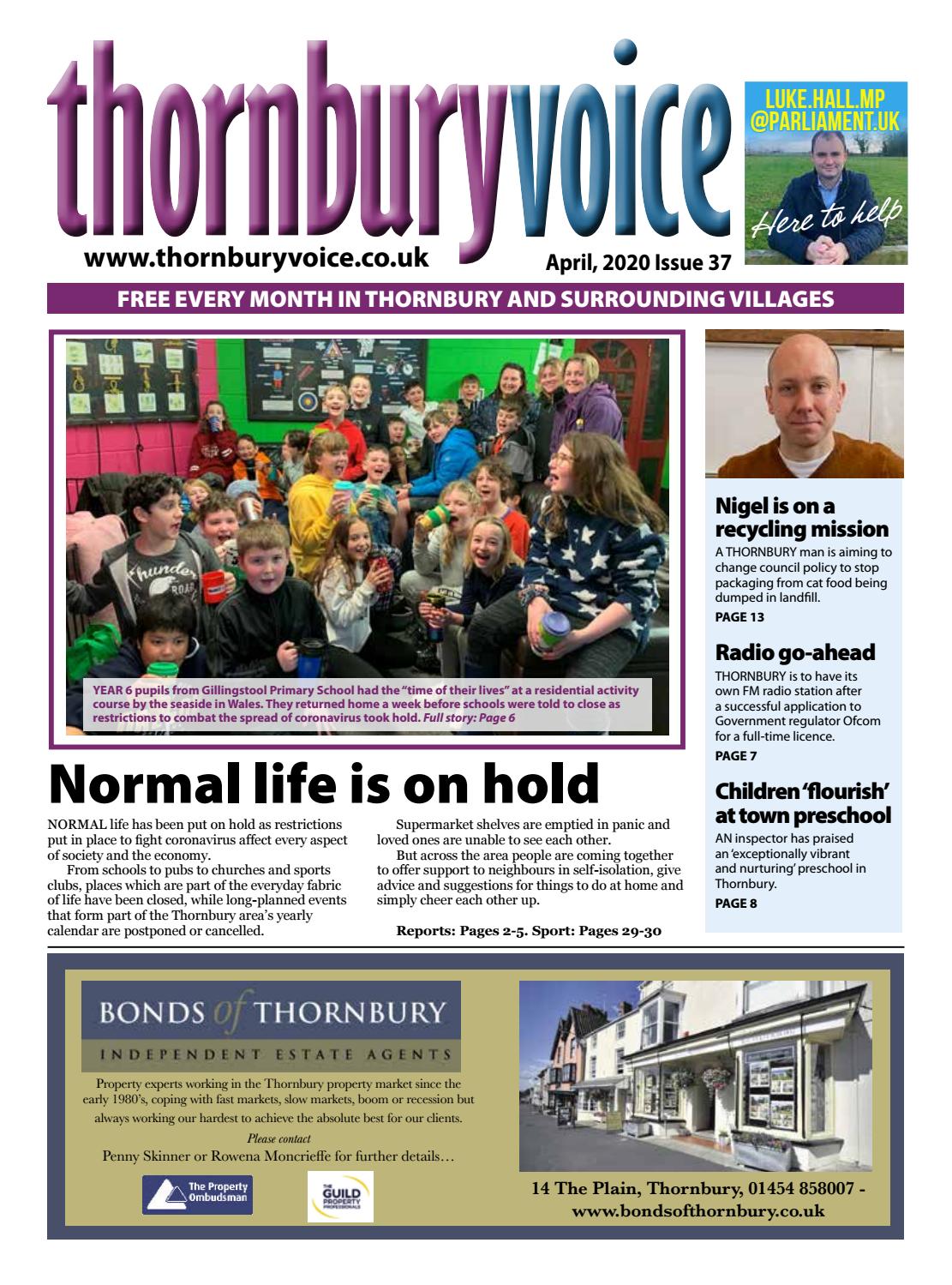 Thornbury Voice April 2020 By Thornbury Voice Issuu