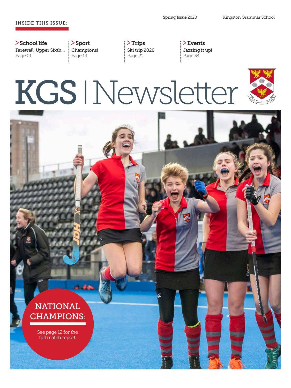 KGS Spring Newsletter 2020 by Kingston Grammar School - Issuu