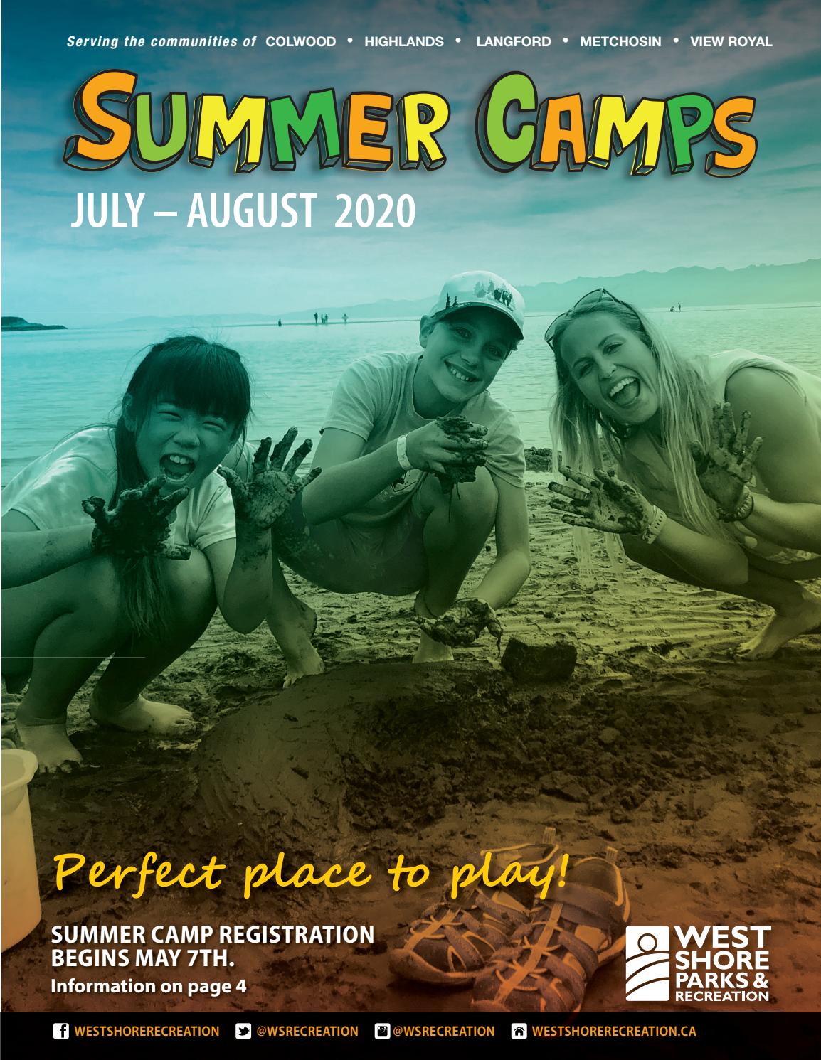 Summer Camps Supplement July August 2020 By West Shore Parks Recreation Issuu