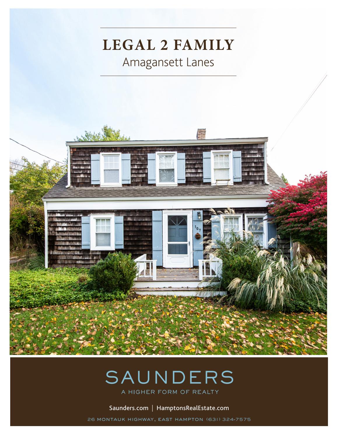 107 Meeting House Lane, Amagansett by Saunders & Associates Issuu