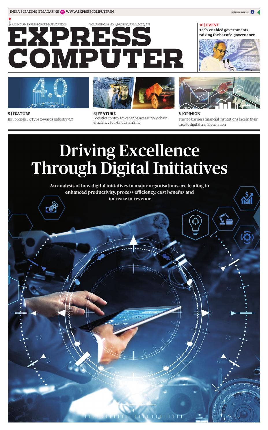 Express Computer (Vol.31, No.4) April, 2020 by Indian Express - Issuu