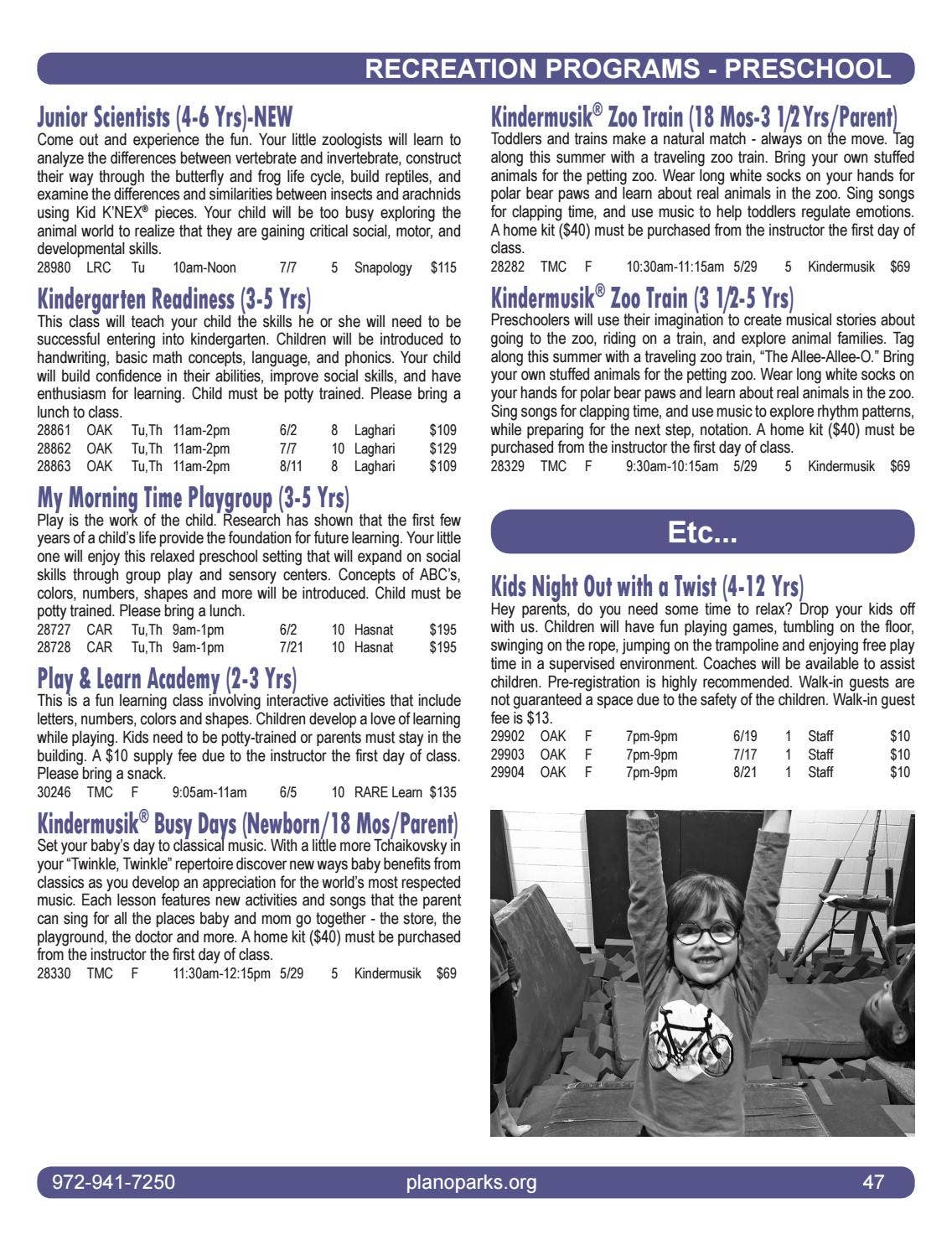 Plano Parks and Recreation Summer 2020 Catalog by Plano Parks and ...
