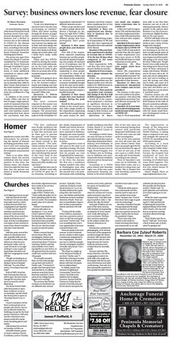 Peninsula Clarion, March 29, 2020 第 3 页