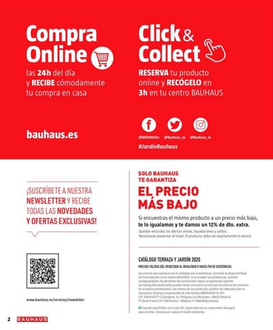 Ofertas Supermercados 家具目录 · Catalogo Bauhaus especial mobiliriario 德文 jardin 第 2 页