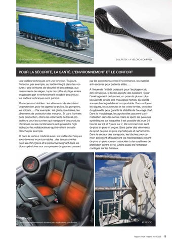 Rapport annuel Fedustria 2019-2020 第 13 页