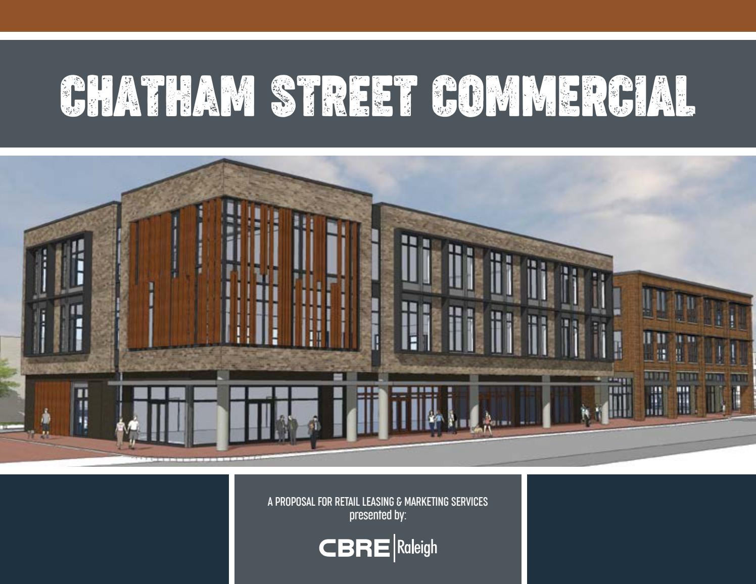 Chatham Street Commercial by CBRE|Raleigh Marketing Team - Issuu