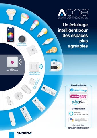 Aurora Lighting 灯饰目录 · Aurora Solutions Eclairage Intelligent - 法国 2020 第 12 页