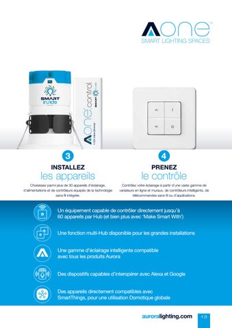 Aurora Lighting 灯饰目录 · Aurora Solutions Eclairage Intelligent - 法国 2020 第 15 页