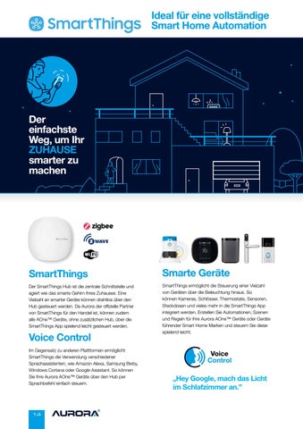 Aurora Lighting 灯饰目录 · Aurora 智能 灯饰 Solutions - 德国 2020 第 16 页