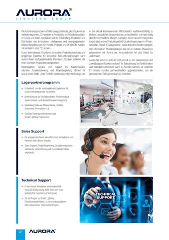 Aurora Lighting 灯饰目录 · Aurora 智能 灯饰 Solutions - 德国 2020 第 4 页