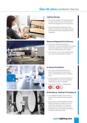 Aurora Lighting 灯饰目录 · Aurora 智能 灯饰 Solutions - 德国 2020 第 5 页