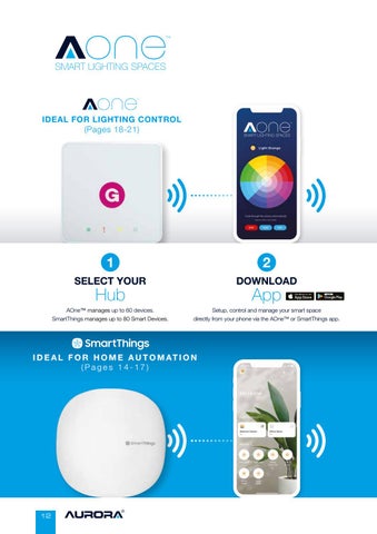 Aurora Lighting 灯饰目录 · Aurora 智能 灯饰 Solutions - 欧盟 2020 第 14 页