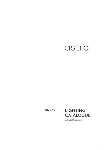 Astro Lighting 灯饰目录 2020/21 第 3 页
