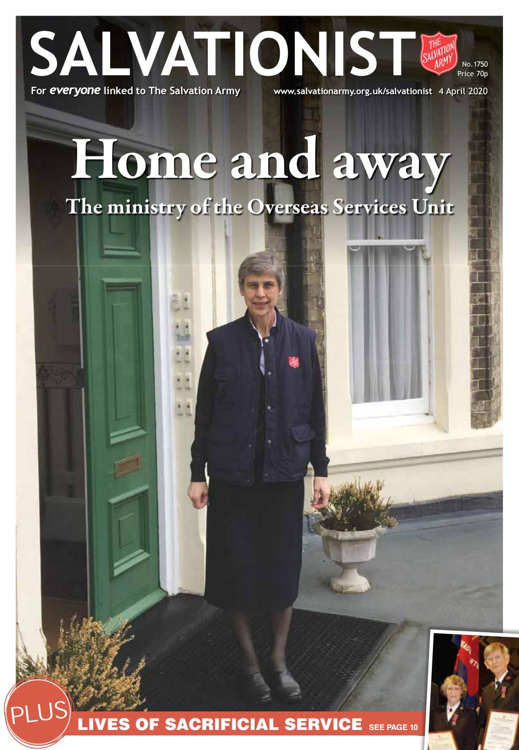 Salvationist 4 April 2020 by The Salvation Army UK and Ireland Issuu