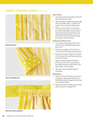 Fabulous Fat Quarter Aprons ( 预览 ) 第 12 页