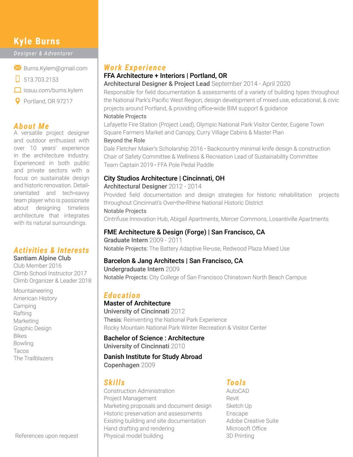 Kyle Burns Architectural Design Profession Portfolio by Kyle Burns - Issuu