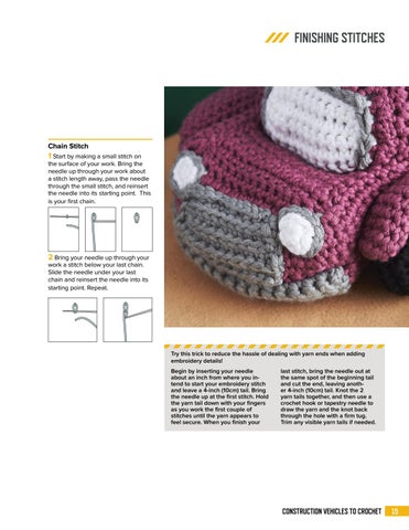Construction Vehicles to Crochet ( 预览 ) 第 17 页